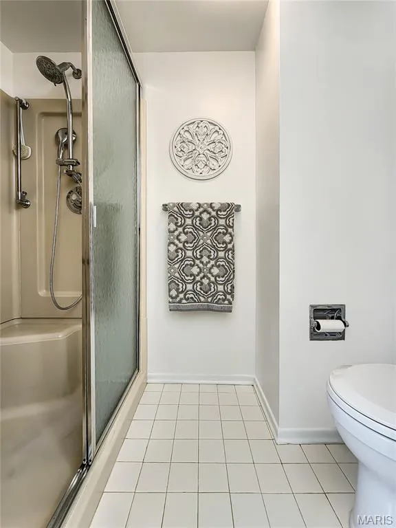 Separate private shower and toilet. — 250 Brixham Drive, Chesterfield, MO 63017
