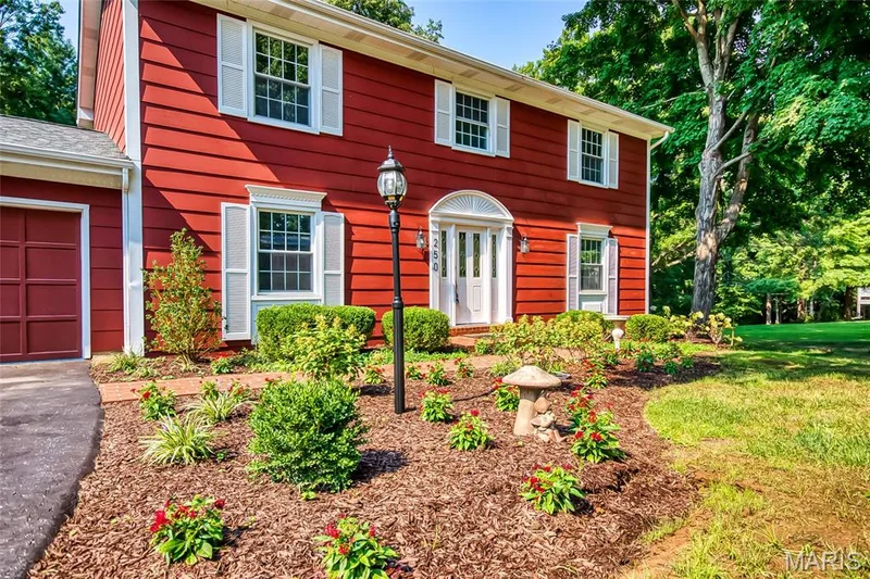 Beautiful new landscaping. — 250 Brixham Drive, Chesterfield, MO 63017