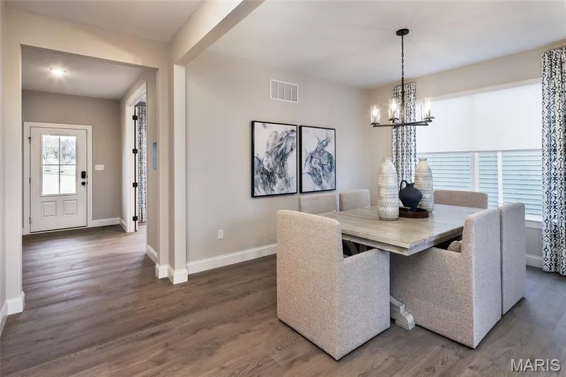 Dining Room with a view of the Foyer — 430 Farmhouse Drive, O'Fallon, MO 63385