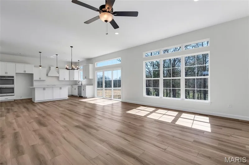 Open Floor plan with tons of natural lighting. The Sycamore is 2097 sq ft on the main floor. — 308 Schaper Estates Xing, Foristell, MO 63348