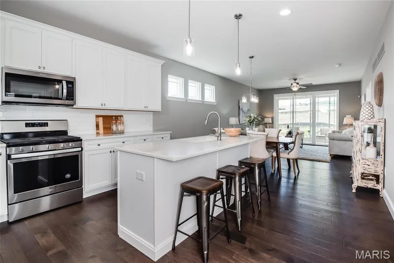Photo representation of a similar home.  Some features shown may be optional. — 1 TBB Ashland Pointe @ Brightleaf Orchard Villas, Wildwood, MO 63038