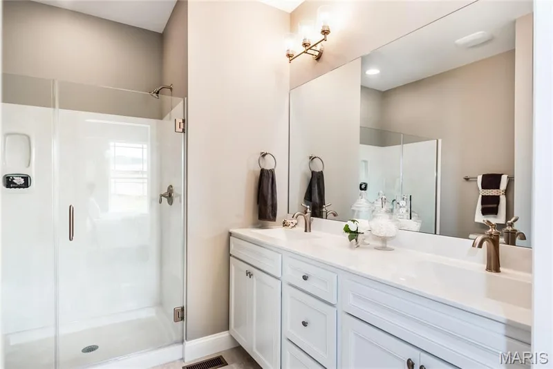 Photo representation of a similar home.  Some features shown may be optional. — 1 TBB Ashland Pointe @ Brightleaf Orchard Villas, Wildwood, MO 63038
