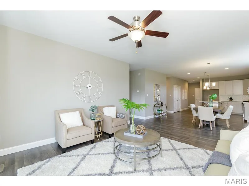Photo representation of a similar home.  Some features shown may be optional upgrades. — 1 TBB Highland Pointe @ Brightleaf Orchard Villas, Wildwood, MO 63038