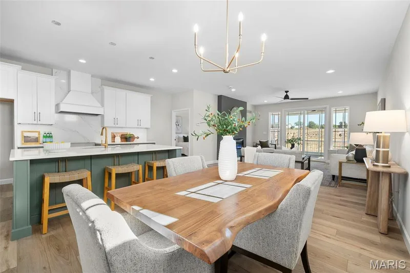 Photo representation of similar home.  Some features shown may be optional upgrades. — 1 TBB Fairfax Pointe @ Brightleaf Orchard Villas, Wildwood, MO 63038