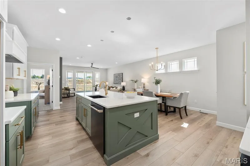 Photo representation of similar home.  Some features shown may be optional upgrades. — 1 TBB Fairfax Pointe @ Brightleaf Orchard Villas, Wildwood, MO 63038