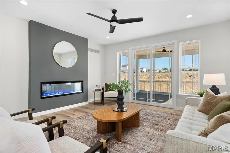 Photo representation of similar home.  Some features shown may be optional upgrades. — 1 TBB Fairfax Pointe @ Brightleaf Orchard Villas, Wildwood, MO 63038