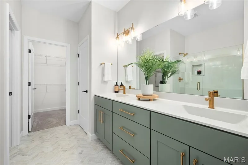 Photo representation of similar home.  Some features shown may be optional upgrades. — 1 TBB Fairfax Pointe @ Brightleaf Orchard Villas, Wildwood, MO 63038