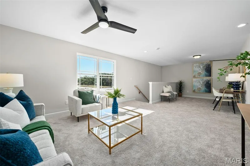 Photo representation of similar home.  Some features shown may be optional upgrades. — 1 TBB Fairfax Pointe @ Brightleaf Orchard Villas, Wildwood, MO 63038