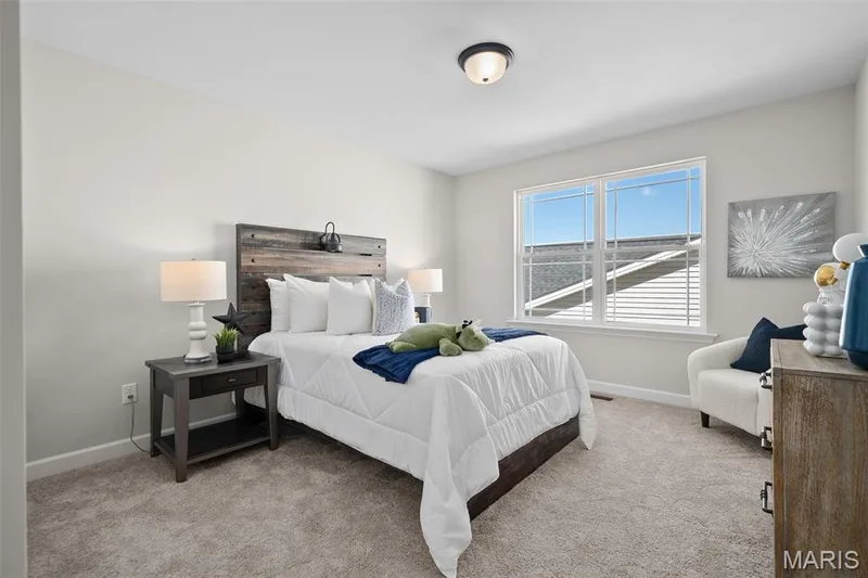 Photo representation of similar home.  Some features shown may be optional upgrades. — 1 TBB Fairfax Pointe @ Brightleaf Orchard Villas, Wildwood, MO 63038