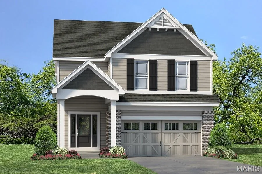Rendering of Elevation — 1 TBB Radford Pointe @ Brightleaf Orchard Villas, Wildwood, MO 63038