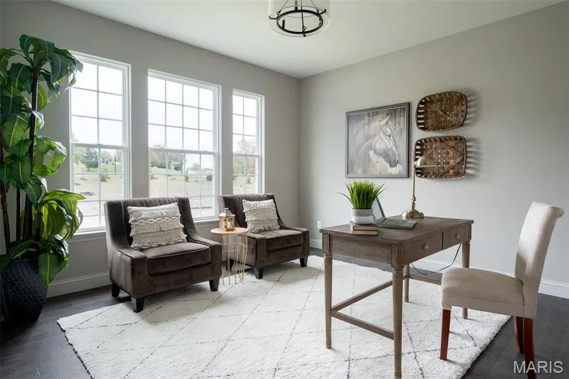 Photo representation of similar home.  Some features shown may be optional upgrades. — 1 TBB Parker Pointe @ Brightleaf Manor Villas, Wildwood, MO 63038