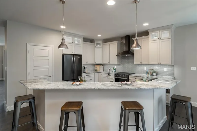 Photo representation of similar home.  Some features shown may be optional upgrades. — 1 TBB Parker Pointe @ Brightleaf Manor Villas, Wildwood, MO 63038