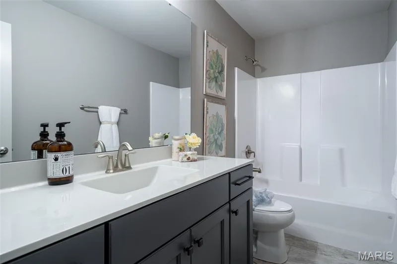 Photo representation of similar home.  Some features shown may be optional upgrades. — 1 TBB Parker Pointe @ Brightleaf Manor Villas, Wildwood, MO 63038