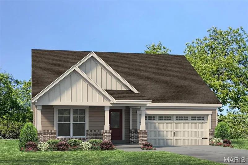 Optional Upgraded Elevation — 1 TBB Parker Pointe @ Brightleaf Manor Villas, Wildwood, MO 63038