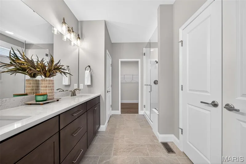 Photo representation of similar home.  Some features shown may be optional upgrades. — 1 TBB Whitehall Pointe @ Brightleaf Manor Villas, Wildwood, MO 63038