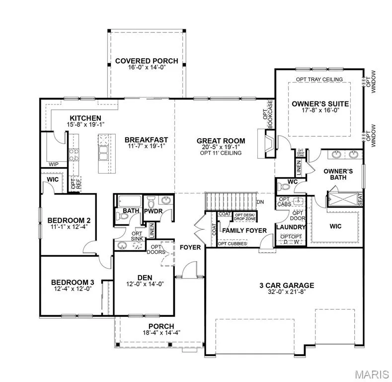 Floor plan — 126 Royal Troon Drive, Dardenne Prairie, MO 63368