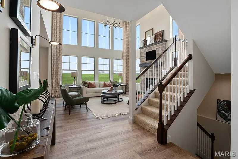 Example Picture of the Forest, some features shown may be optional upgrades — 409 Amberleigh Manor Drive, Wentzville, MO 63385