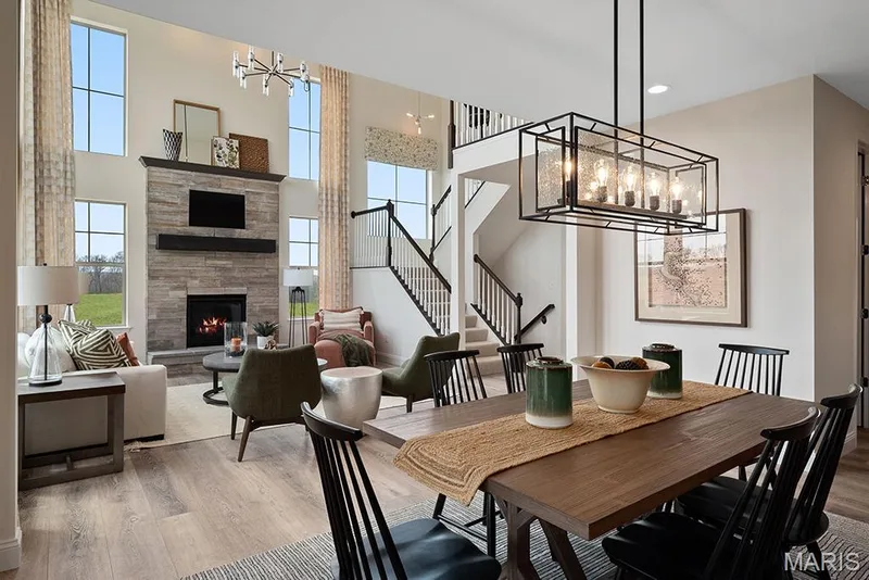 Example Picture of the Forest, some features shown may be optional upgrades — 409 Amberleigh Manor Drive, Wentzville, MO 63385