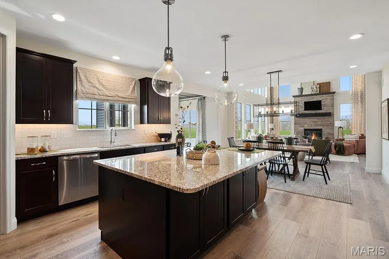 Example Picture of the Forest, some features shown may be optional upgrades — 409 Amberleigh Manor Drive, Wentzville, MO 63385