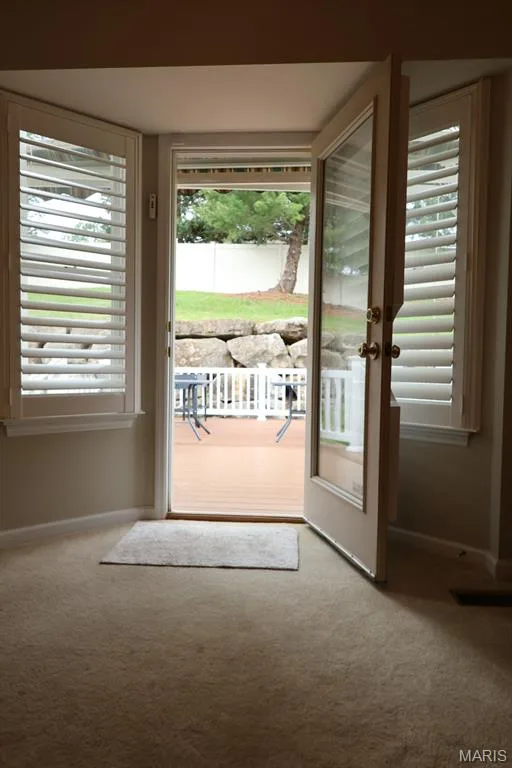 Door to Deck — 1760 Waterfall Drive, St Charles, MO 63303