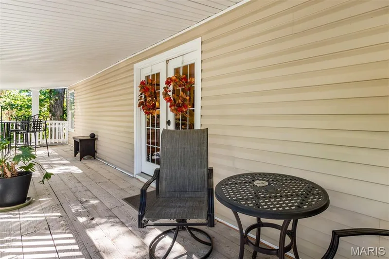 Beautiful covered porch — 51 Nordic Lane, Defiance, MO 63341