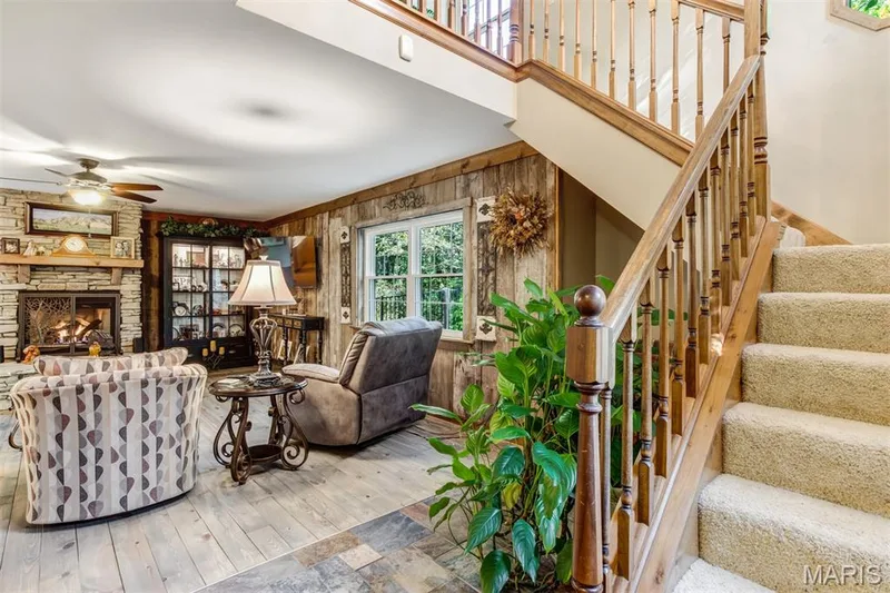 Staircase to upper level — 51 Nordic Lane, Defiance, MO 63341