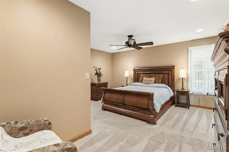 Spacious Primary Suite features sitting area — 51 Nordic Lane, Defiance, MO 63341