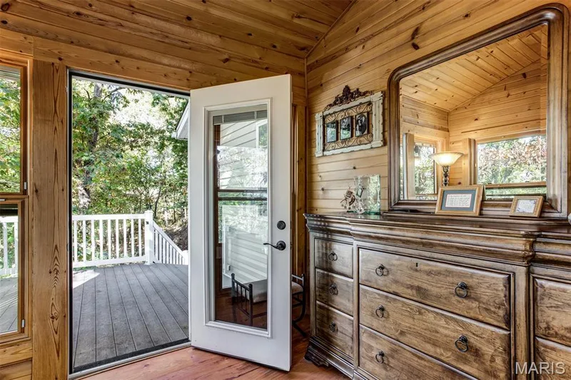 Sunroom access to deck — 51 Nordic Lane, Defiance, MO 63341