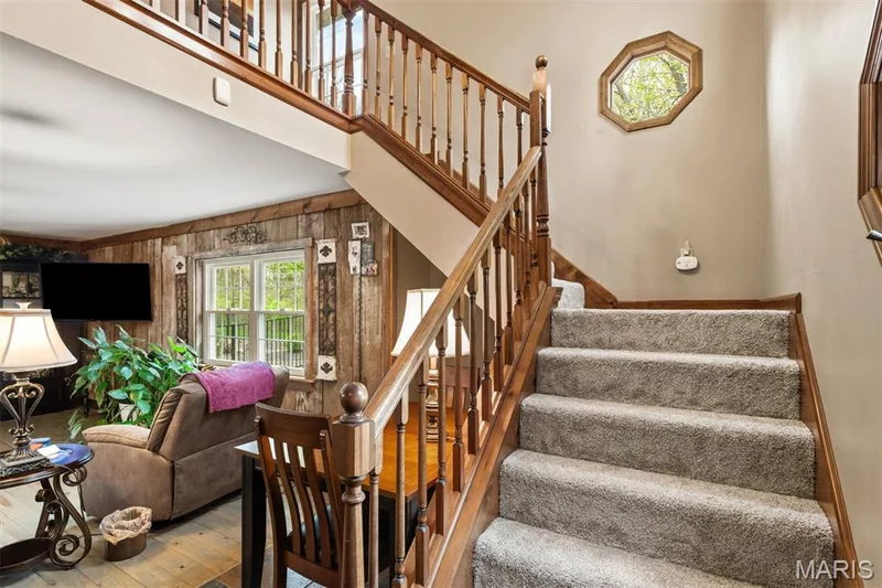 Staircase to upper level — 51 Nordic Lane, Defiance, MO 63341