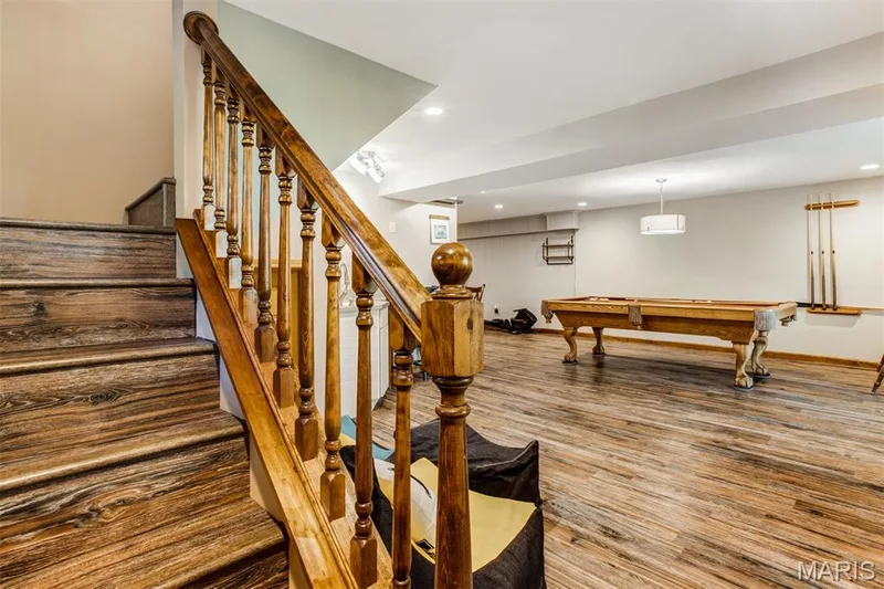 Staircase to lower level — 51 Nordic Lane, Defiance, MO 63341