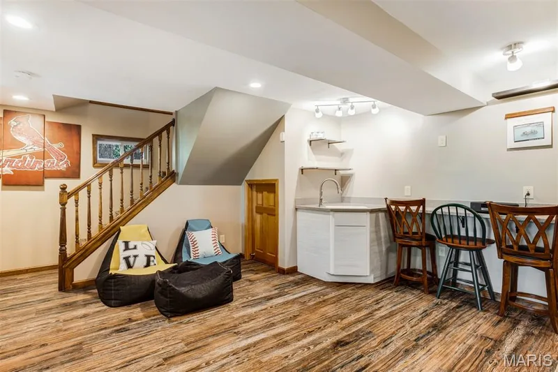 Lower level has luxury vinyl plank flooring — 51 Nordic Lane, Defiance, MO 63341