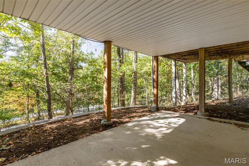 Covered patio — 51 Nordic Lane, Defiance, MO 63341