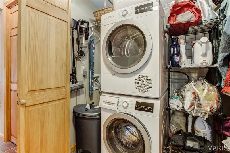 Laundry area will fit full sized or stackable washer/dryer. — 51 Nordic Lane, Defiance, MO 63341