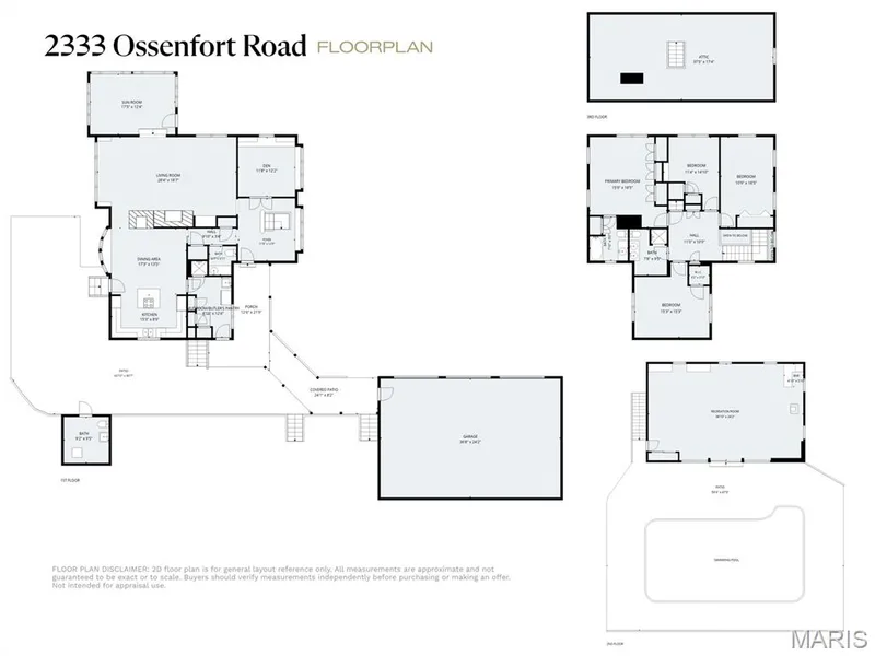 Floor plan - ALL ELEVATIONS — 2333 Ossenfort Road, Wildwood, MO 63038