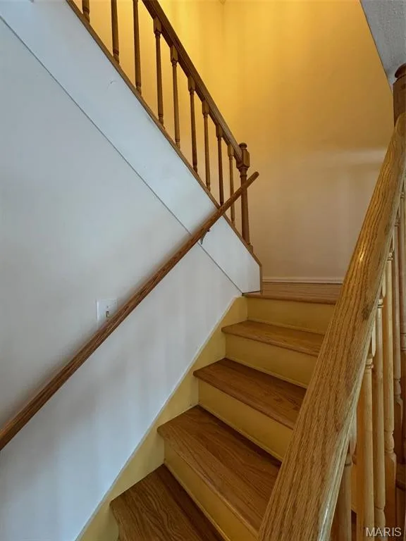 staircase to upper level — 13573 Coliseum Drive, Chesterfield, MO 63017
