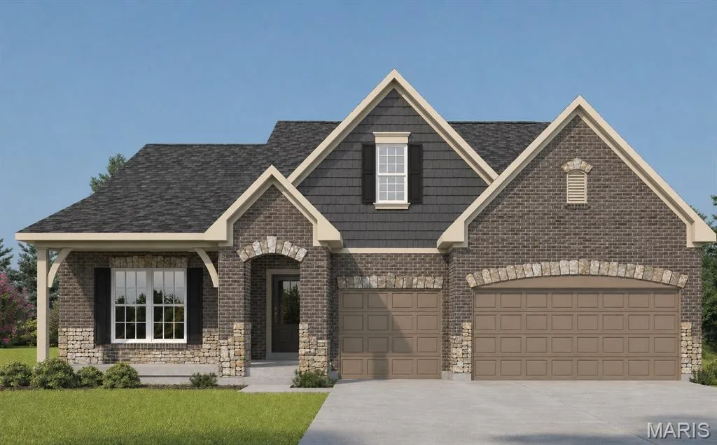 Elevation 6 of The Braxton — 128 Cedarstone Drive, Dardenne Prairie, MO 63368