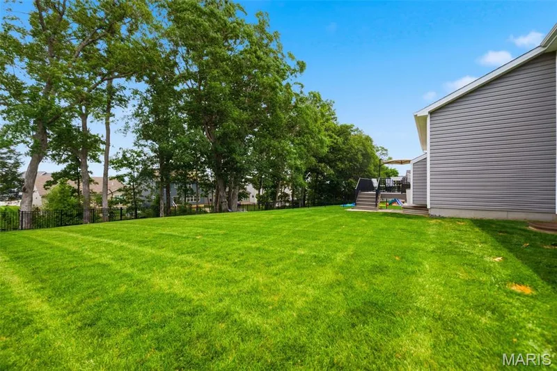 Tons of mature trees for privacy and shade — 411 Knothole Lane, Wentzville, MO 63385