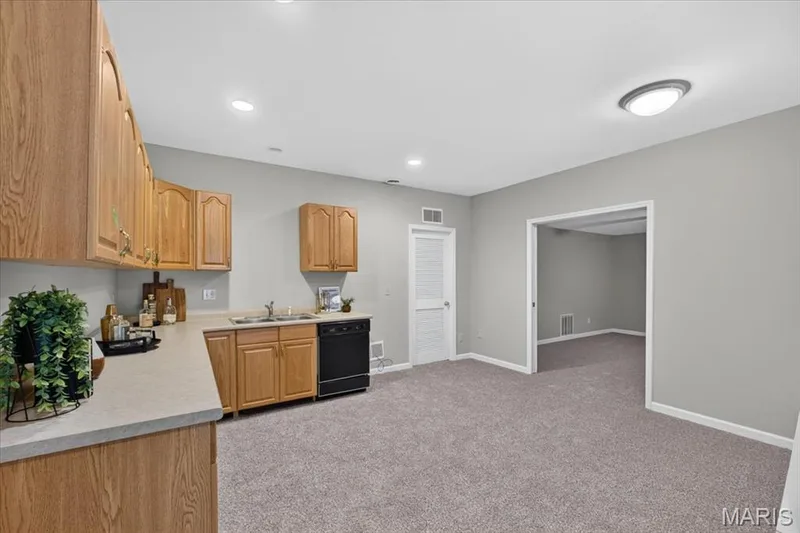 Lower Level Kitchenette — 17619 Bridgeway Drive, Chesterfield, MO 63005