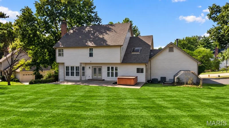 Such an AMAZING backyard! — 17619 Bridgeway Drive, Chesterfield, MO 63005