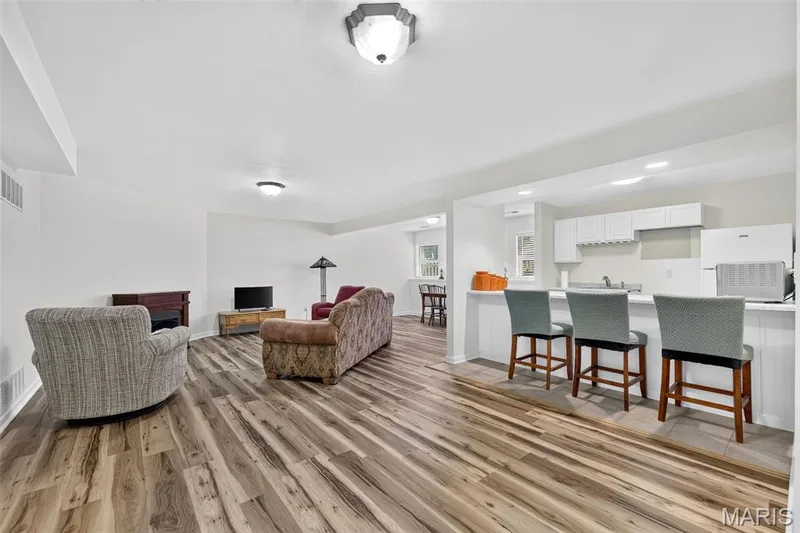 Basement Living/Dining/Kitchen — 202 Park Ridge Drive #64a, O'Fallon, MO 63366