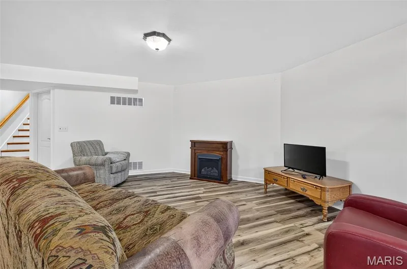 Basement Living Room — 202 Park Ridge Drive #64a, O'Fallon, MO 63366