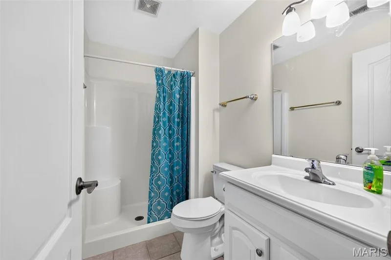 Basement Bathroom — 202 Park Ridge Drive #64a, O'Fallon, MO 63366