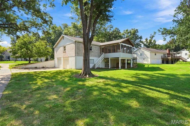 back of house — 15645 Dresden Lake Court, Chesterfield, MO 63017