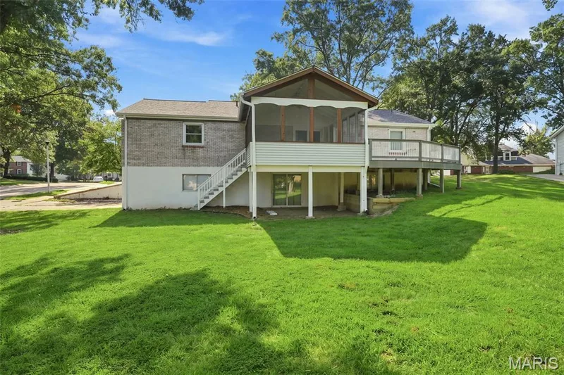 back of house — 15645 Dresden Lake Court, Chesterfield, MO 63017
