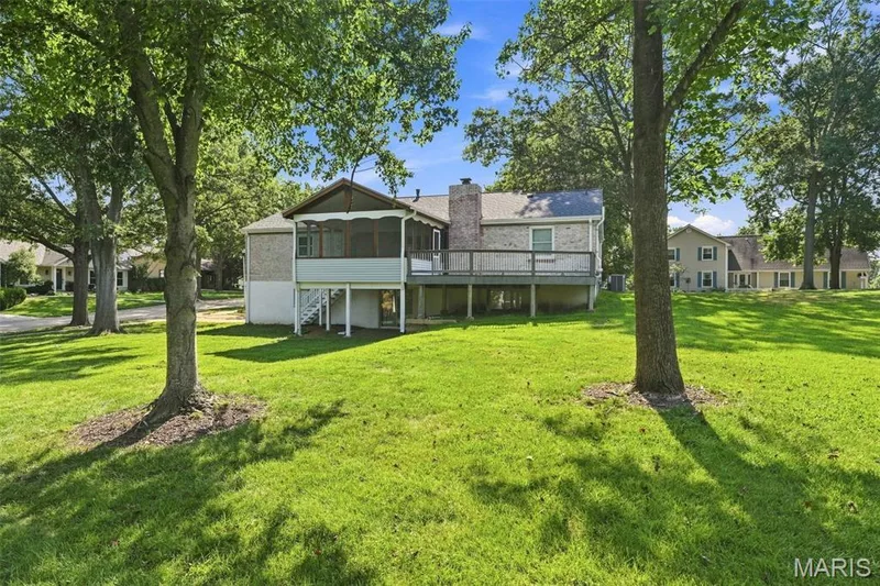 back of house — 15645 Dresden Lake Court, Chesterfield, MO 63017