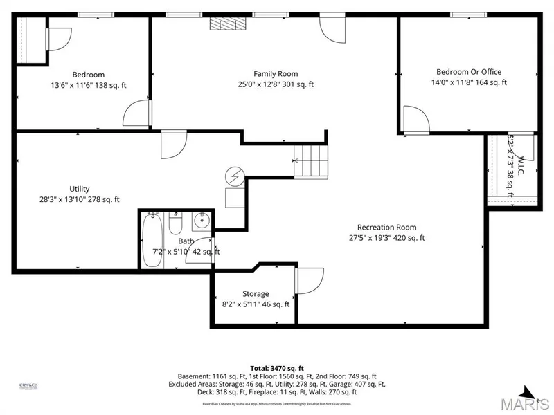 Floor plan — 1103 Panda Court, Wentzville, MO 63385