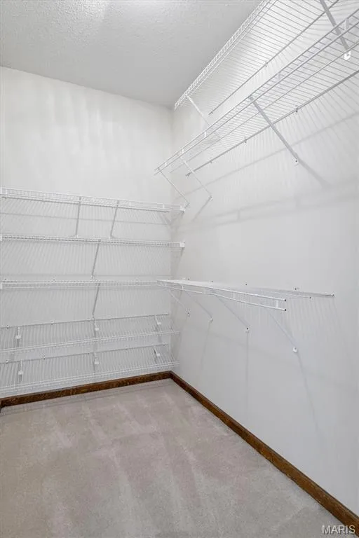 large walk-in primary closet — 195 England Drive, O'Fallon, MO 63366