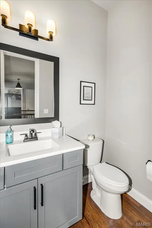 Powder Room on the Main Level — 4444 Augusta Shores Drive, Augusta, MO 63332