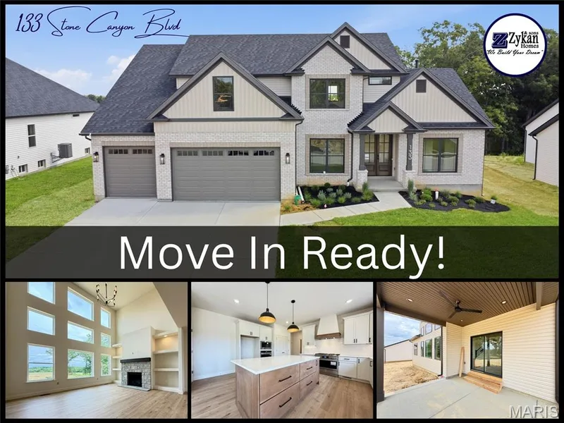 133 Stone Canyon Boulevard, Foristell, MO — listing photo 1