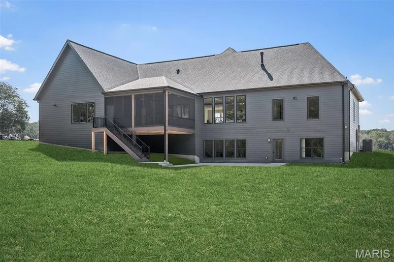 This home was another that was completed with same floor plan — 116 Lonesome Dove Way, Foristell, MO 63348